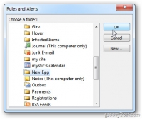 Tạo Rule để di chuyển và lưu trữ email tới thư mục khác trong Outlook
